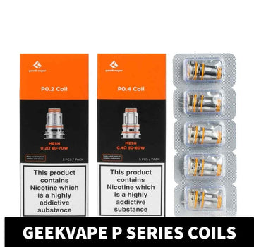 GEEKVAPE P Series Replacement Coils (5 PCS)