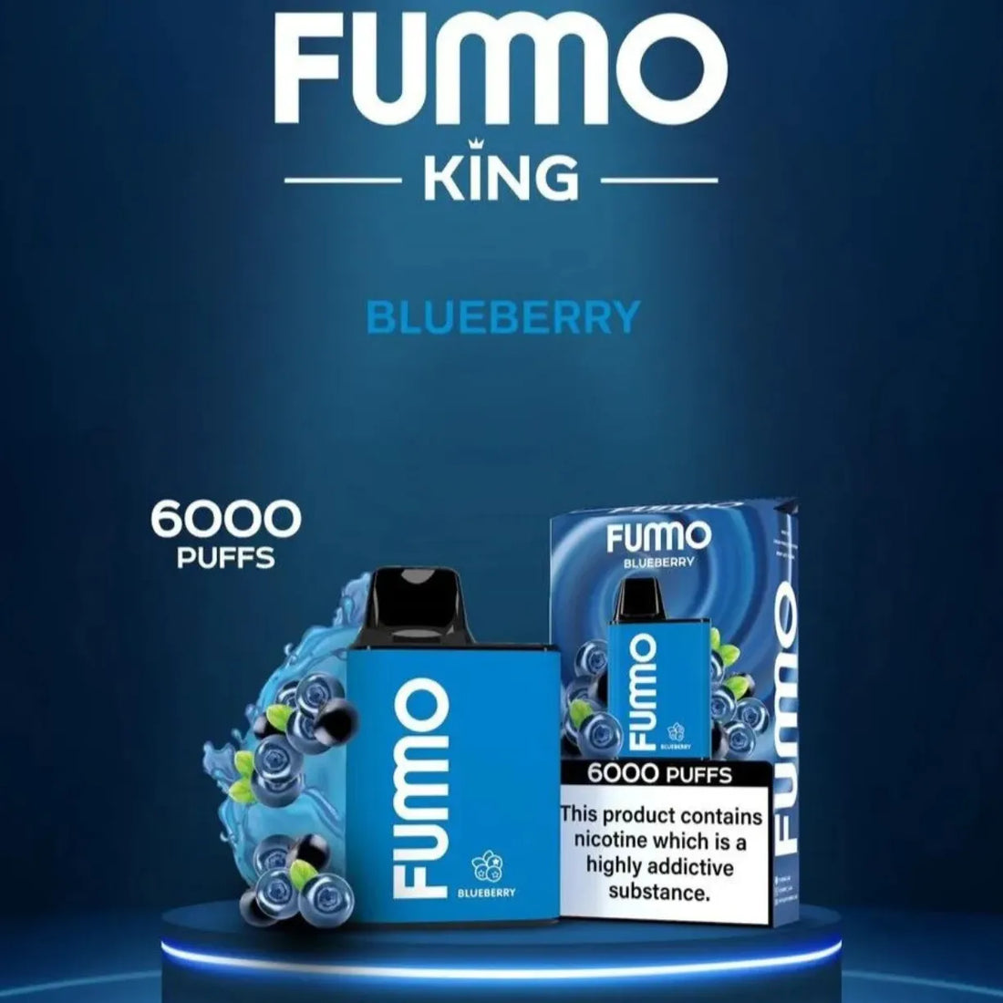 FUMMO KING 6000 Puffs Disposable Vape in UAE