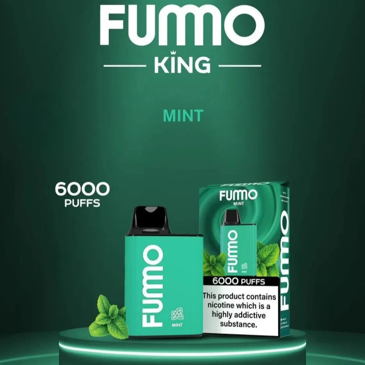 FUMMO KING 6000 Puffs Disposable Vape in UAE