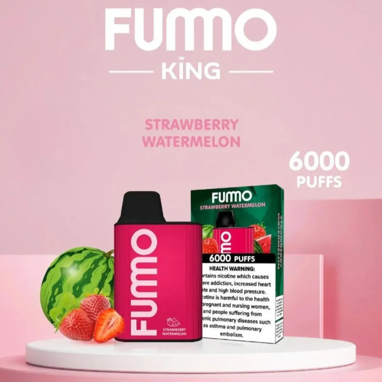 FUMMO KING 6000 Puffs Disposable Vape in UAE