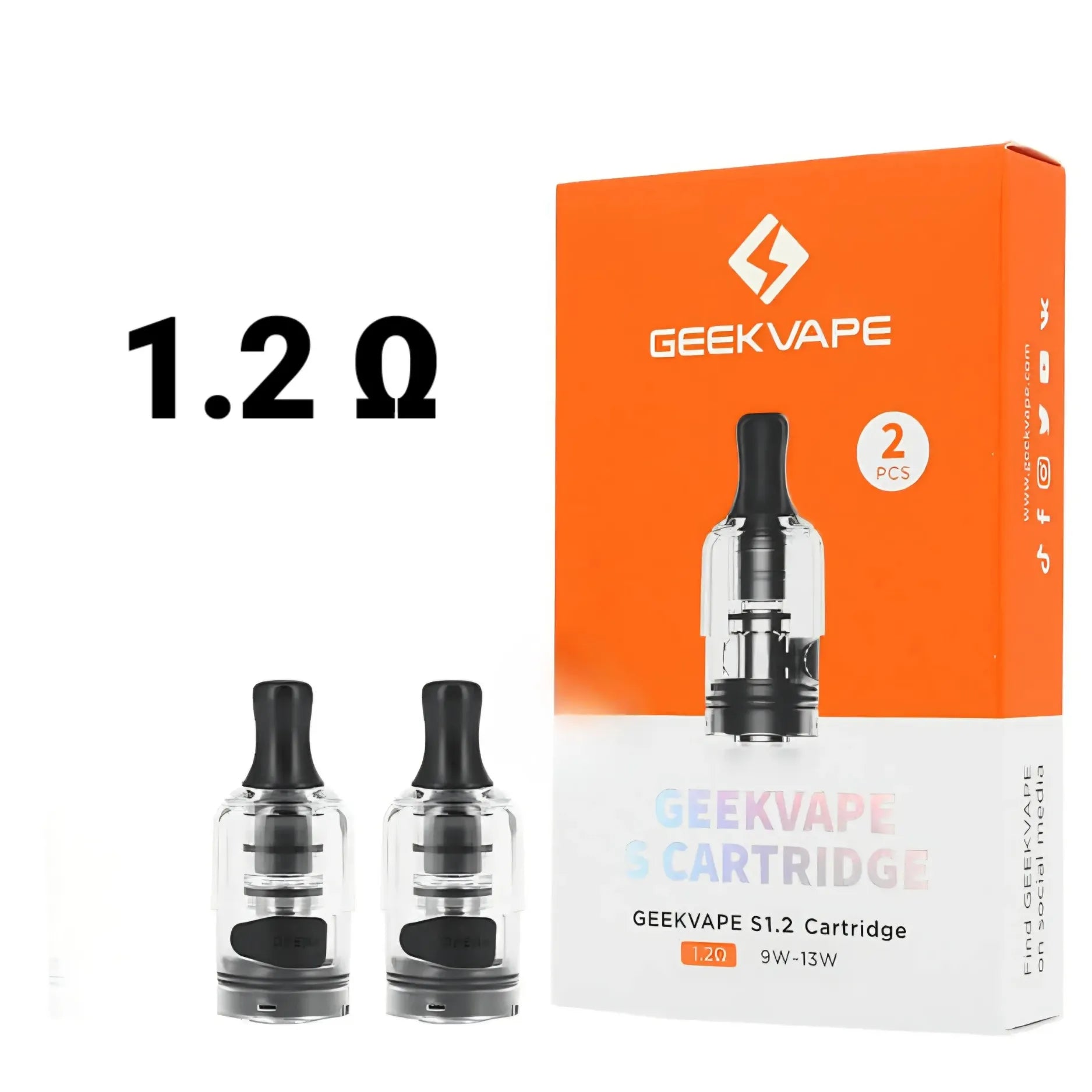 Geekvape Wenax S3 Replacement Pods 2ml