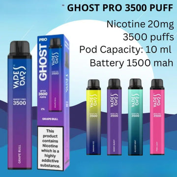 Vapes Bars Ghost Pro 3500 Puffs 20MG
