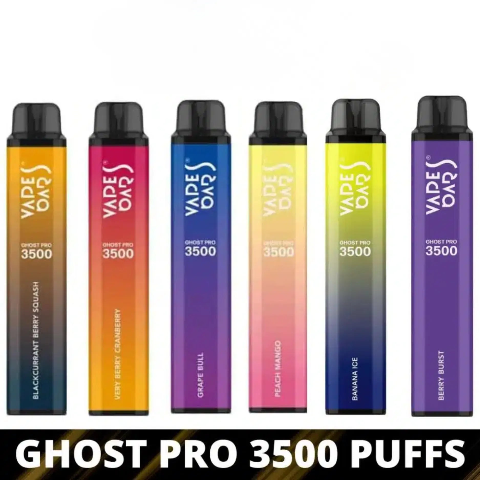 Vapes Bars Ghost Pro 3500 Puffs 20MG