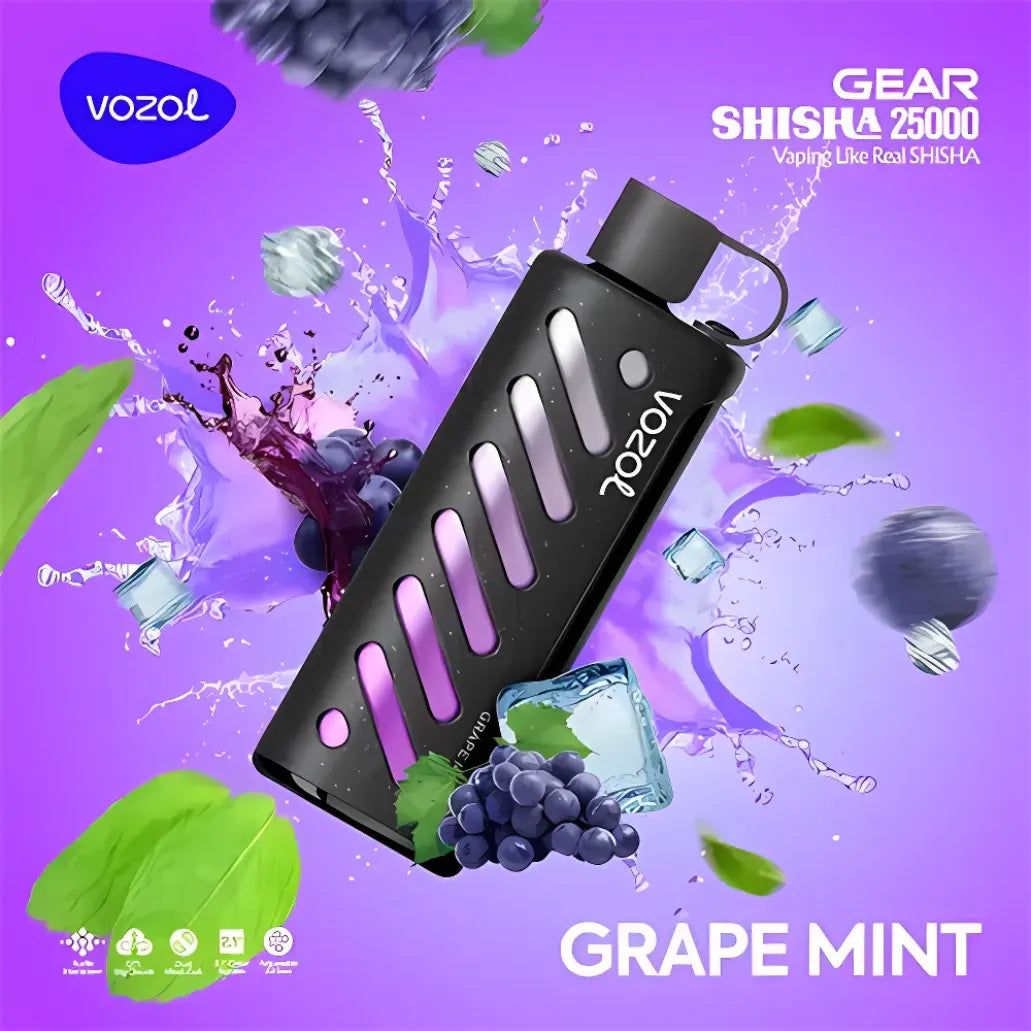 VOZOL Gear Shisha 25000 Puffs Dual Mode Disposable Vape in UAE