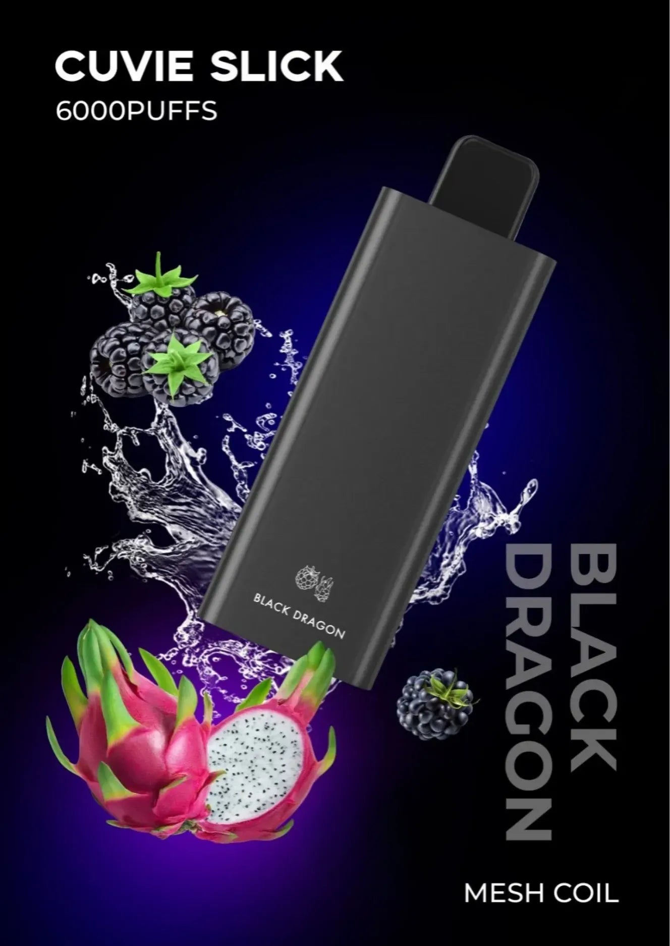 HQD Cuvie Slick 6000 Puffs Disposable Pod Device