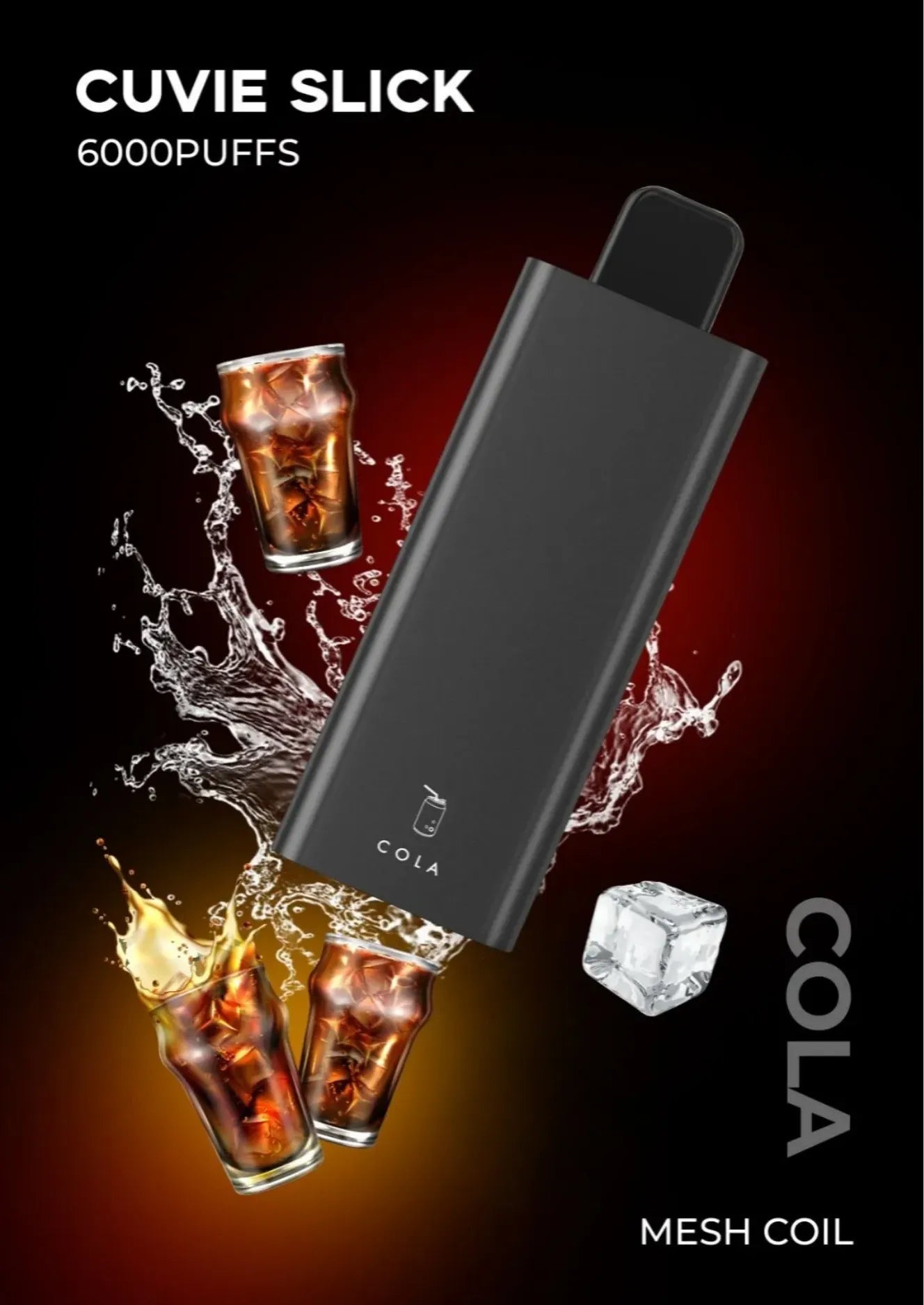 HQD Cuvie Slick 6000 Puffs Disposable Pod Device