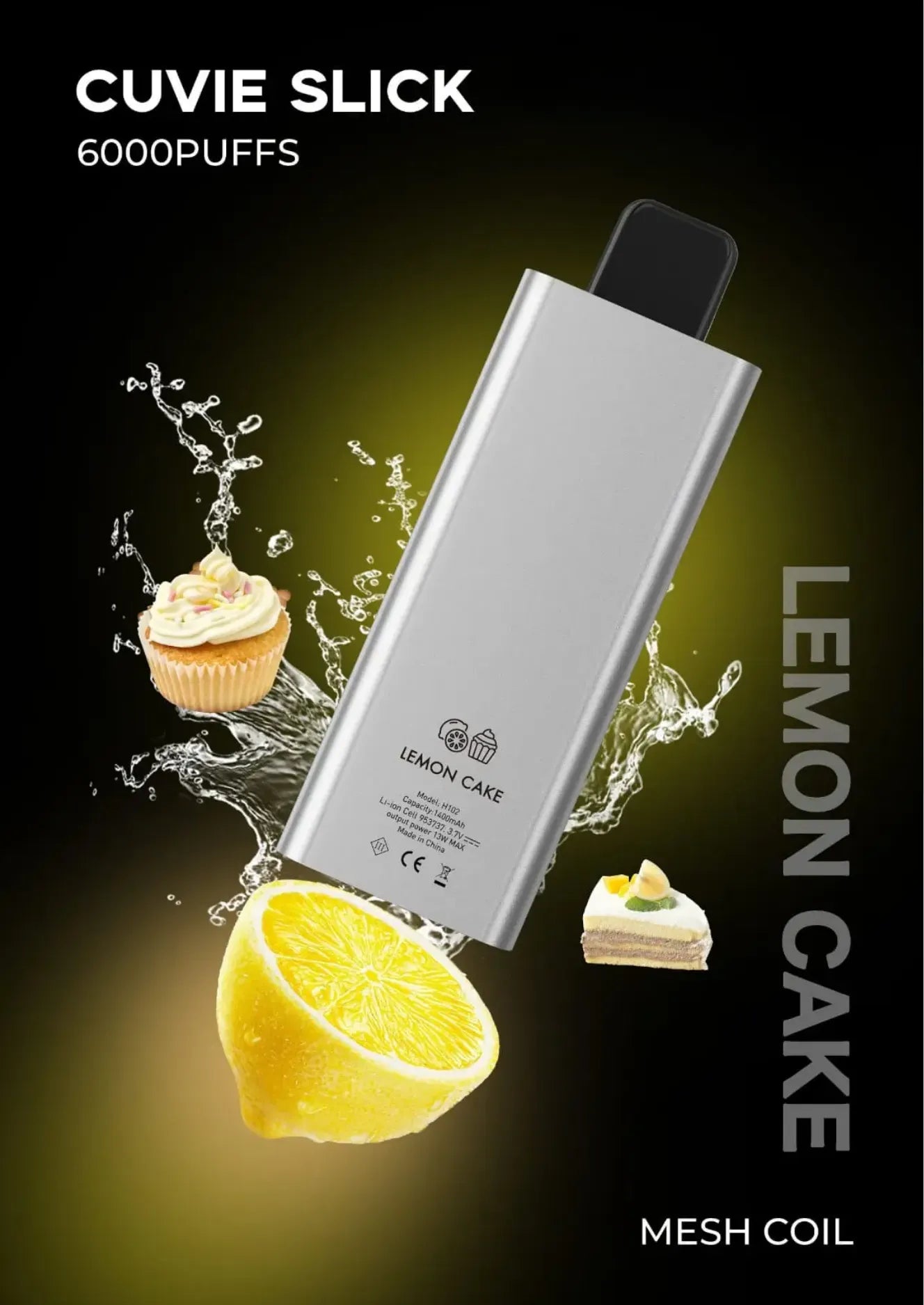 HQD Cuvie Slick 6000 Puffs Disposable Pod Device