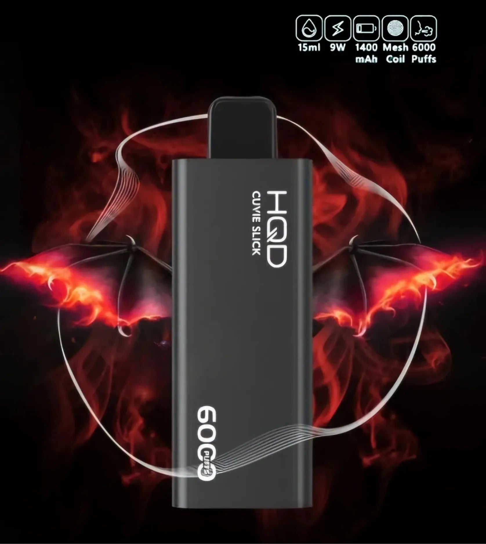 HQD Cuvie Slick 6000 Puffs Disposable Pod Device