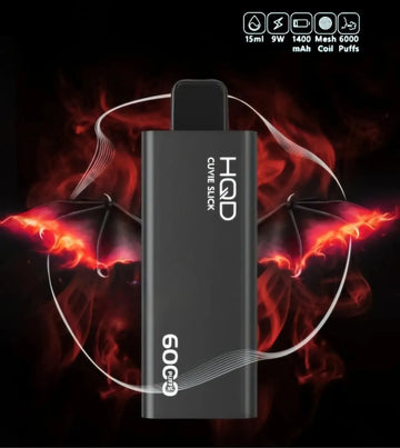 HQD Cuvie Slick 6000 Puffs Disposable Pod Device