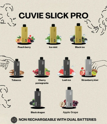HQD Cuvie Slick Pro 15000 Puffs