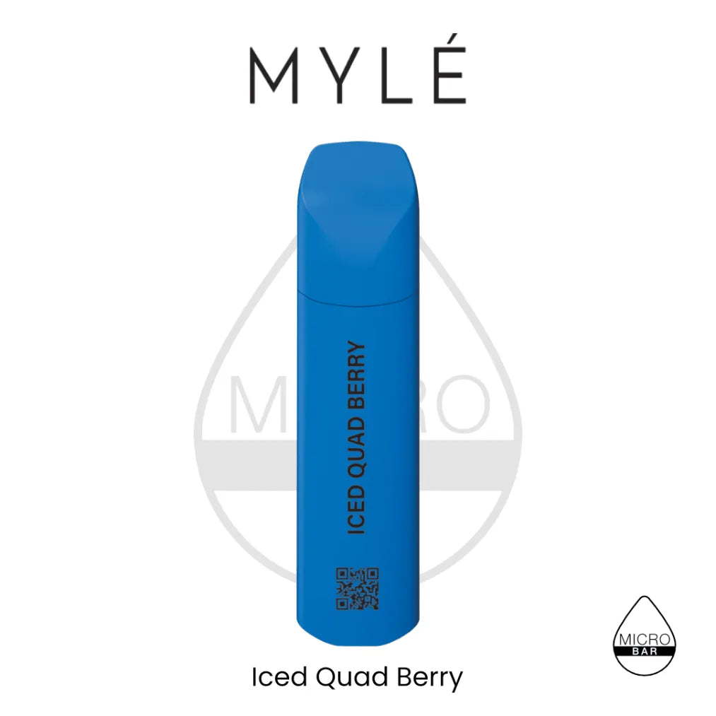 Myle Micro Bar 1500 Puffs 2% Disposable Vape 20mg