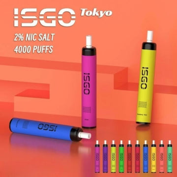 Isgo Tokyo 4000 Puffs Disposable Vape in Dubai, UAE