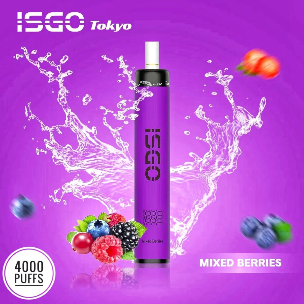 Isgo Tokyo 4000 Puffs Disposable Vape in Dubai, UAE