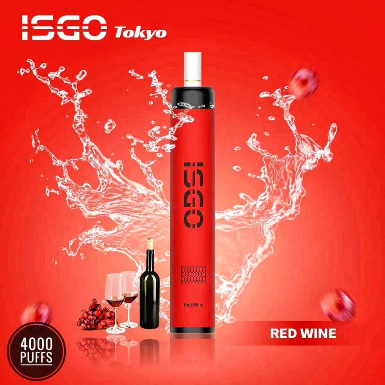 Isgo Tokyo 4000 Puffs Disposable Vape in Dubai, UAE