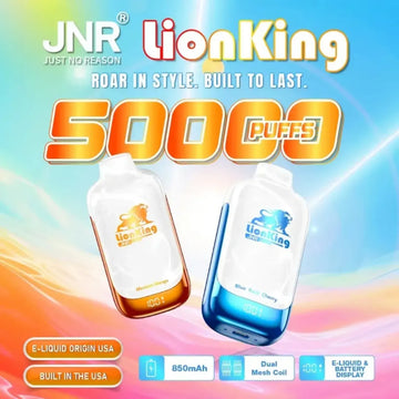 JNR Lionking 50000 Puffs Disposable Vape 50mg