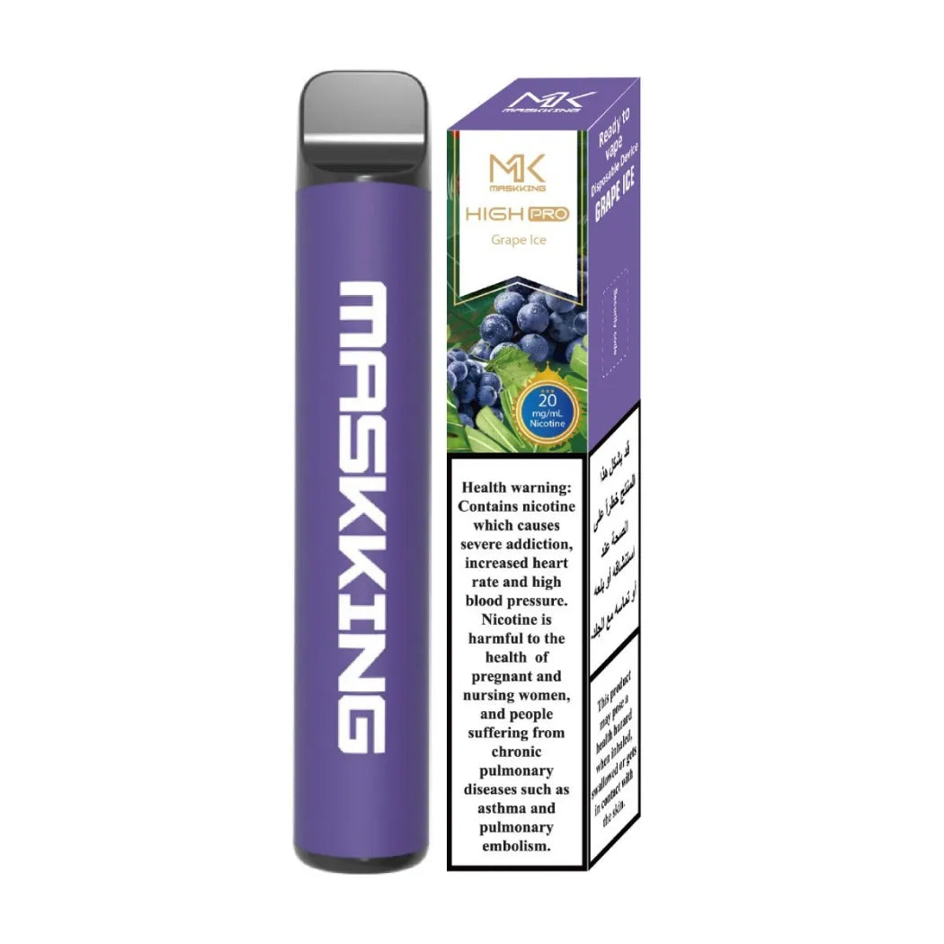 Maskking High PRO 1000 Puffs Disposable Vape 50mg in Dubai, UAE