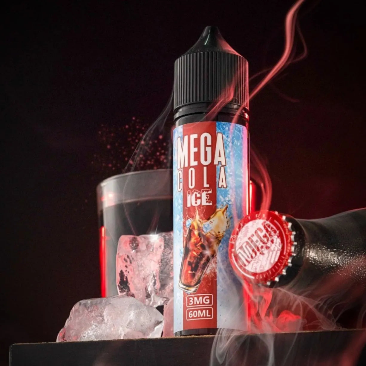 MEGA 60ML VAPE E-LIQUID 3MG JUICE IN DUBAI