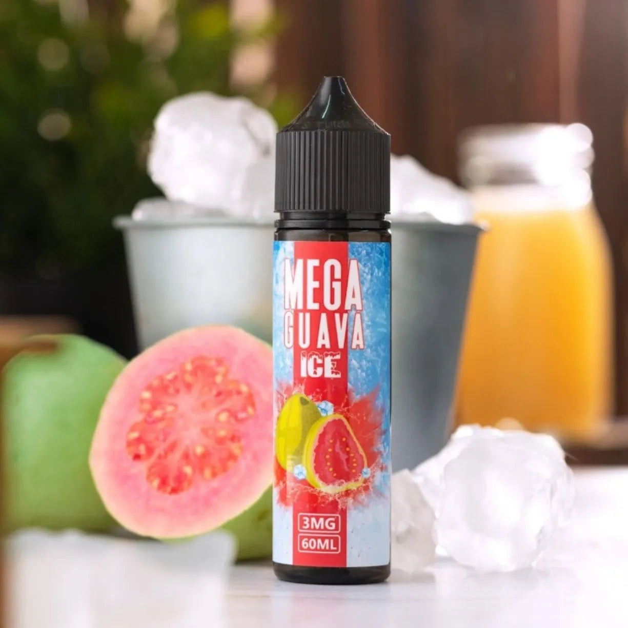 MEGA 60ML VAPE E-LIQUID 3MG JUICE IN DUBAI