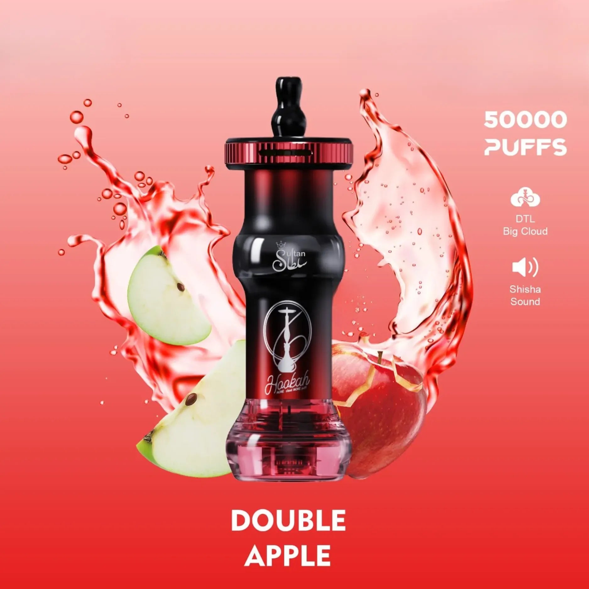 Mosmo Sultan 50k Puffs DTL E-hookah Dispoable Vape Kit