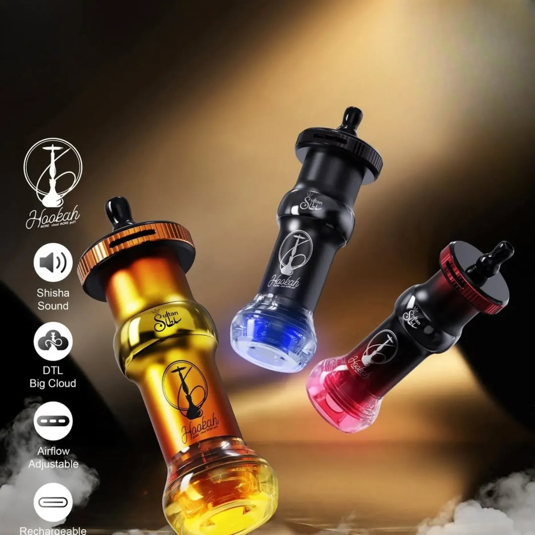 Mosmo Sultan 50k Puffs DTL E-hookah Dispoable Vape Kit