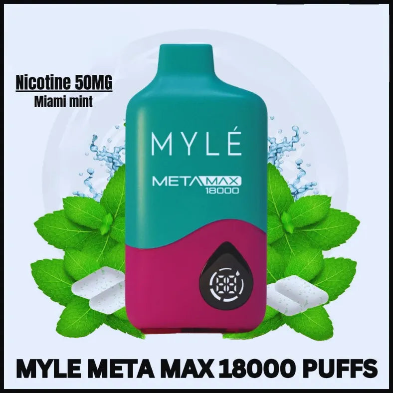 Myle Meta Max 18000 Puffs Disposable Vape in UAE