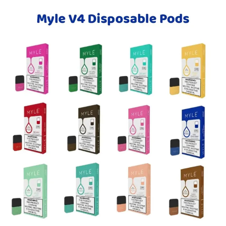 Myle V4 Pods 50mg in Dubai, UAE