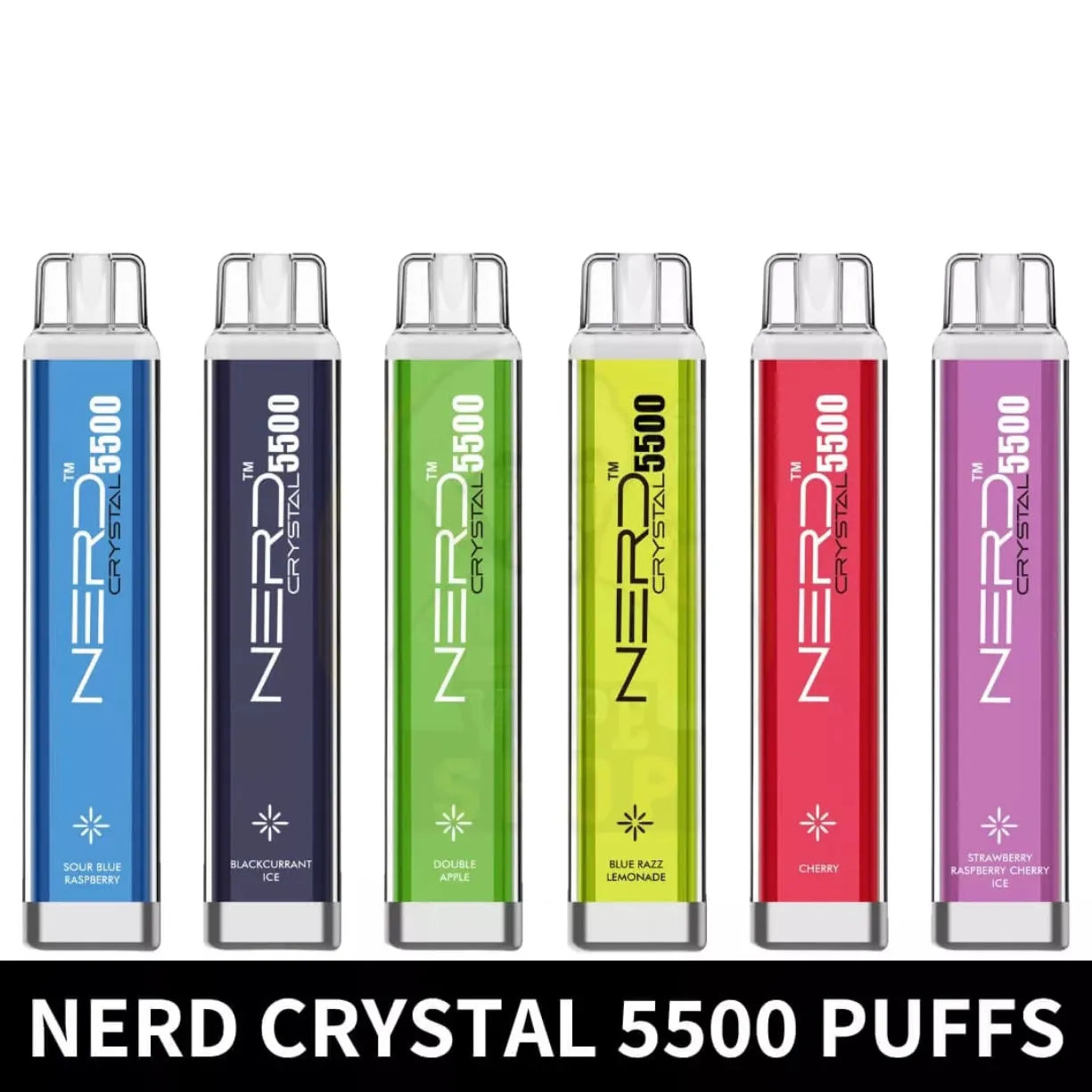 Nerd Crystal 5500 Puffs Disposable Vape in Dubai, UAE
