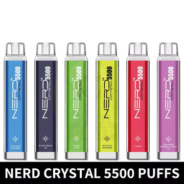 Nerd Crystal 5500 Puffs Disposable Vape in Dubai, UAE