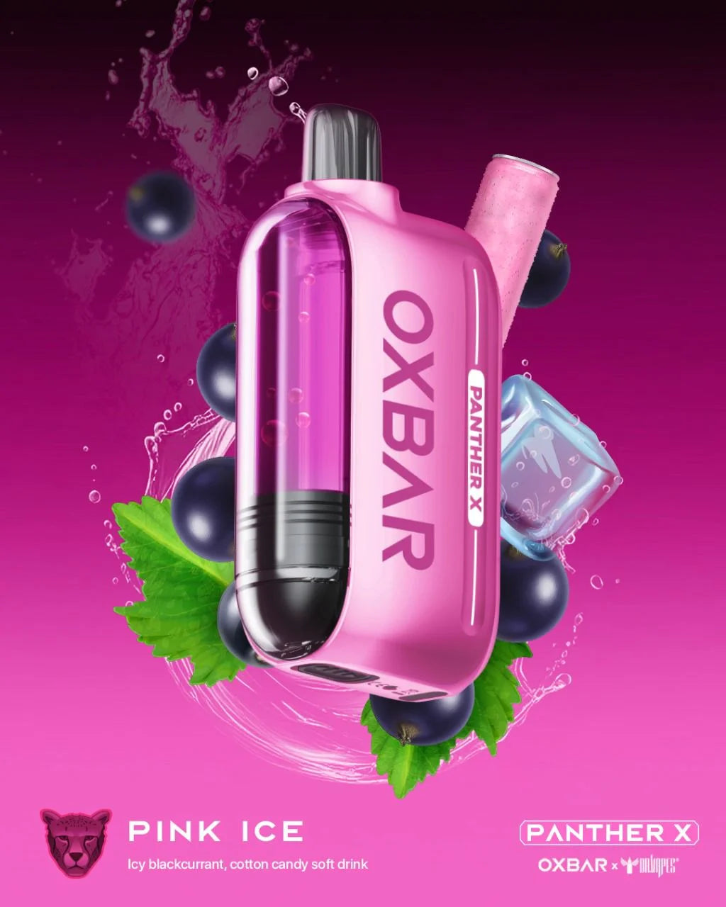 Oxbar Panther pink ice