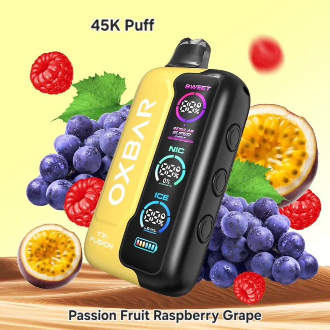 OXBAR TRI Fusion 45000 Puffs Disposable Vape in Dubai
