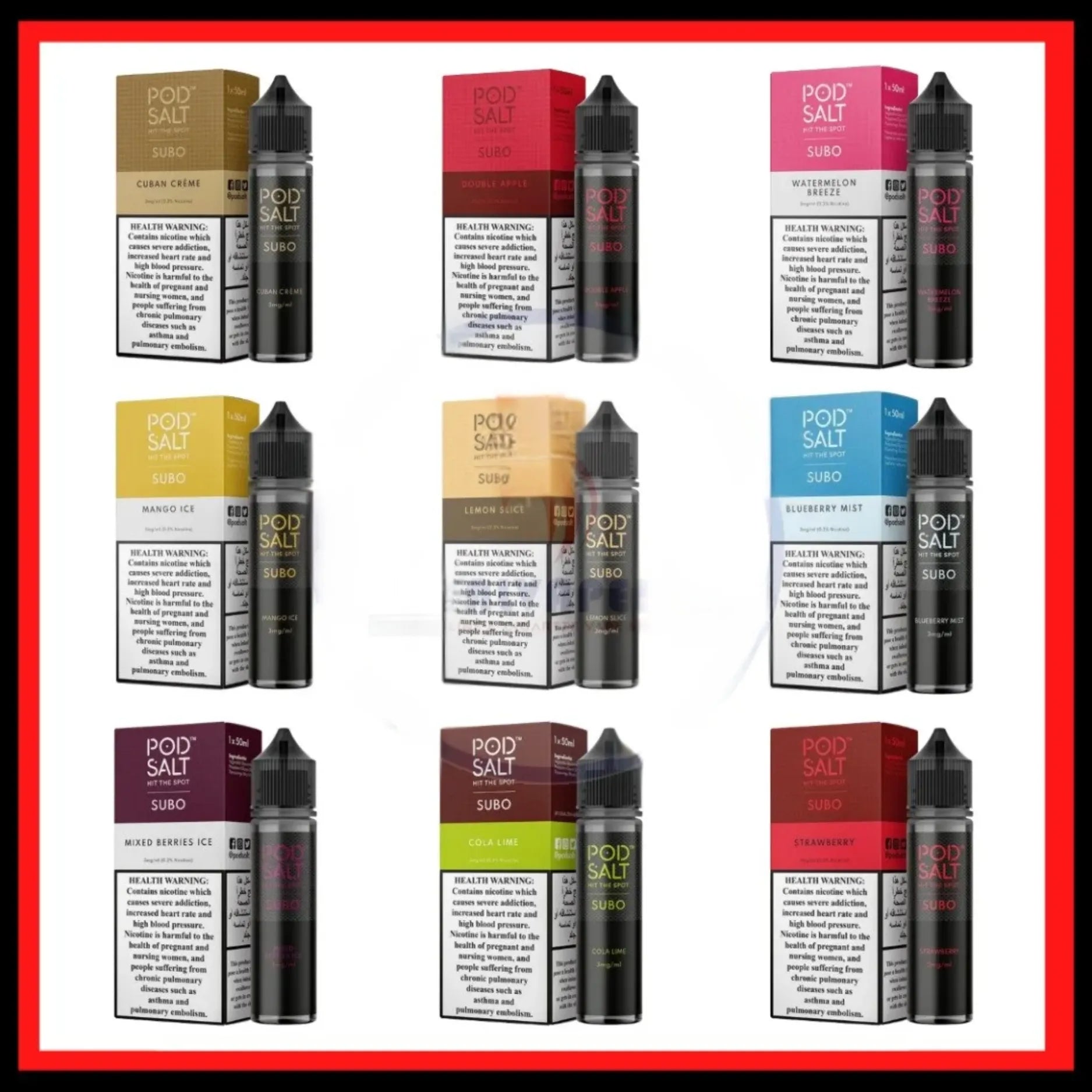 Pod Salt Eliquid 50ml