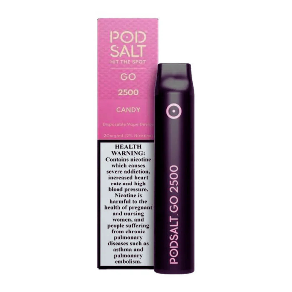 POD SALT GO 2500 PUFFS DISPOSABLE VAPE IN UAE