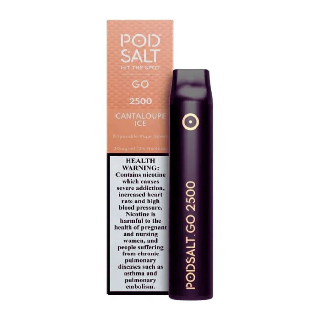 POD SALT GO 2500 PUFFS DISPOSABLE VAPE IN UAE