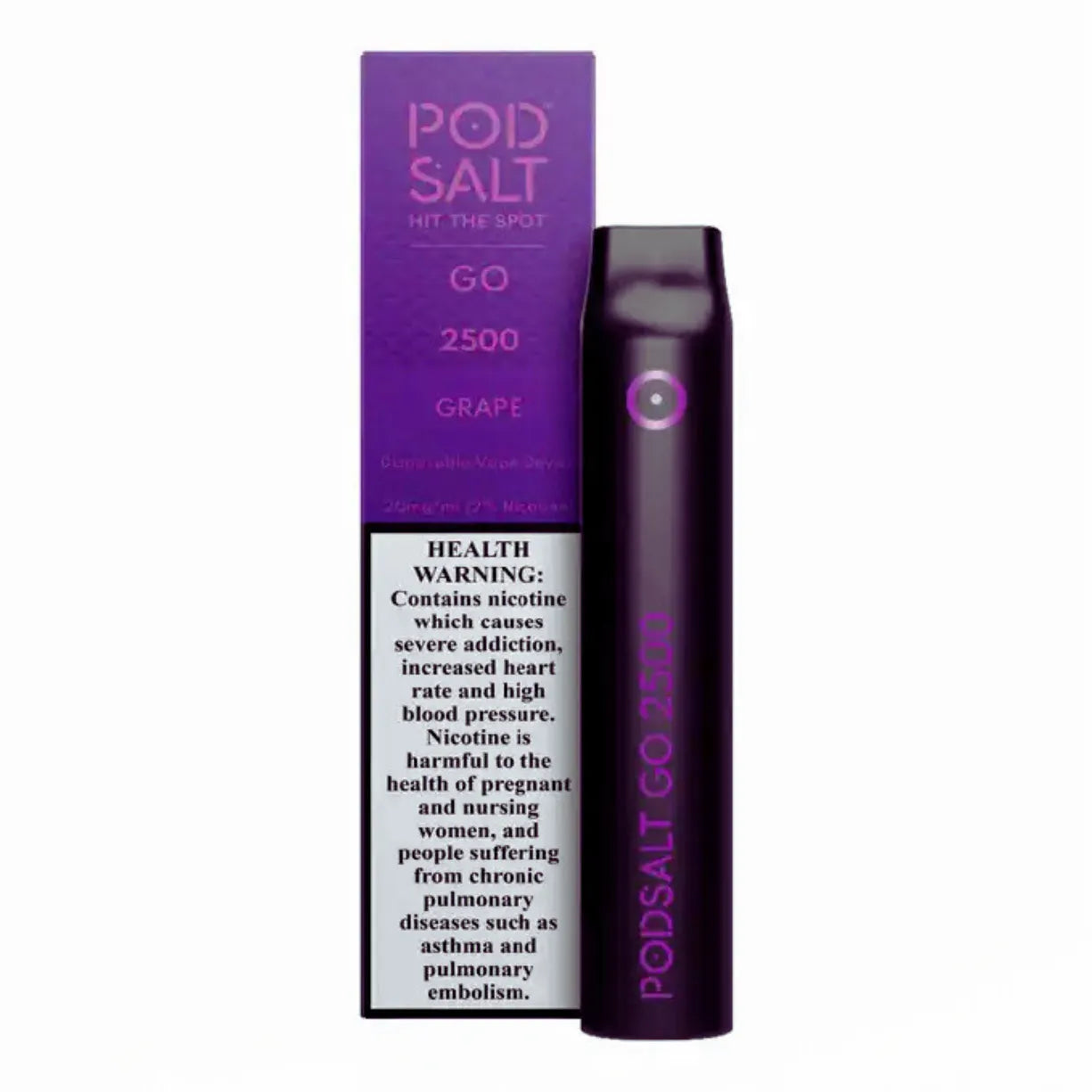 POD SALT GO 2500 PUFFS DISPOSABLE VAPE IN UAE