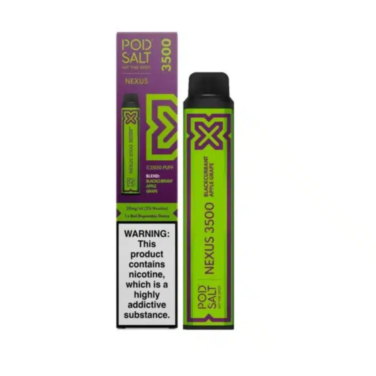 Pod Salt Nexus 3500 Puffs Disposable Vape in Dubai