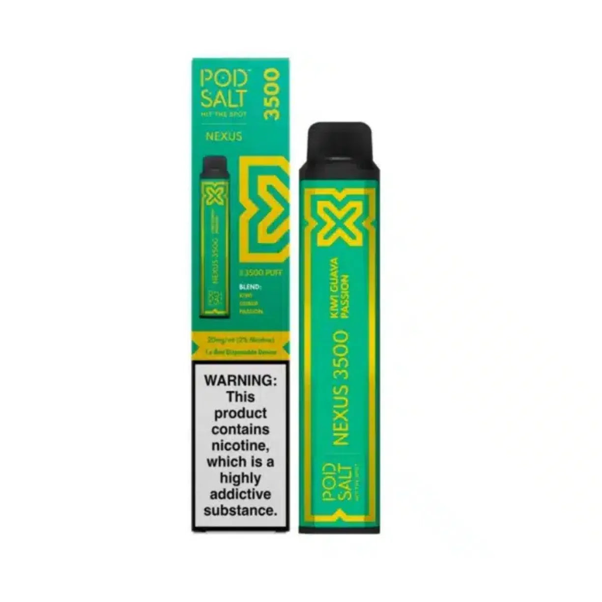 Pod Salt Nexus 3500 Puffs Disposable Vape in Dubai