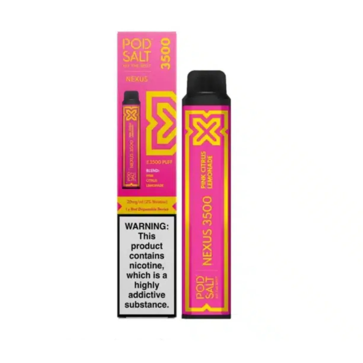 Pod Salt Nexus 3500 Puffs Disposable Vape in Dubai