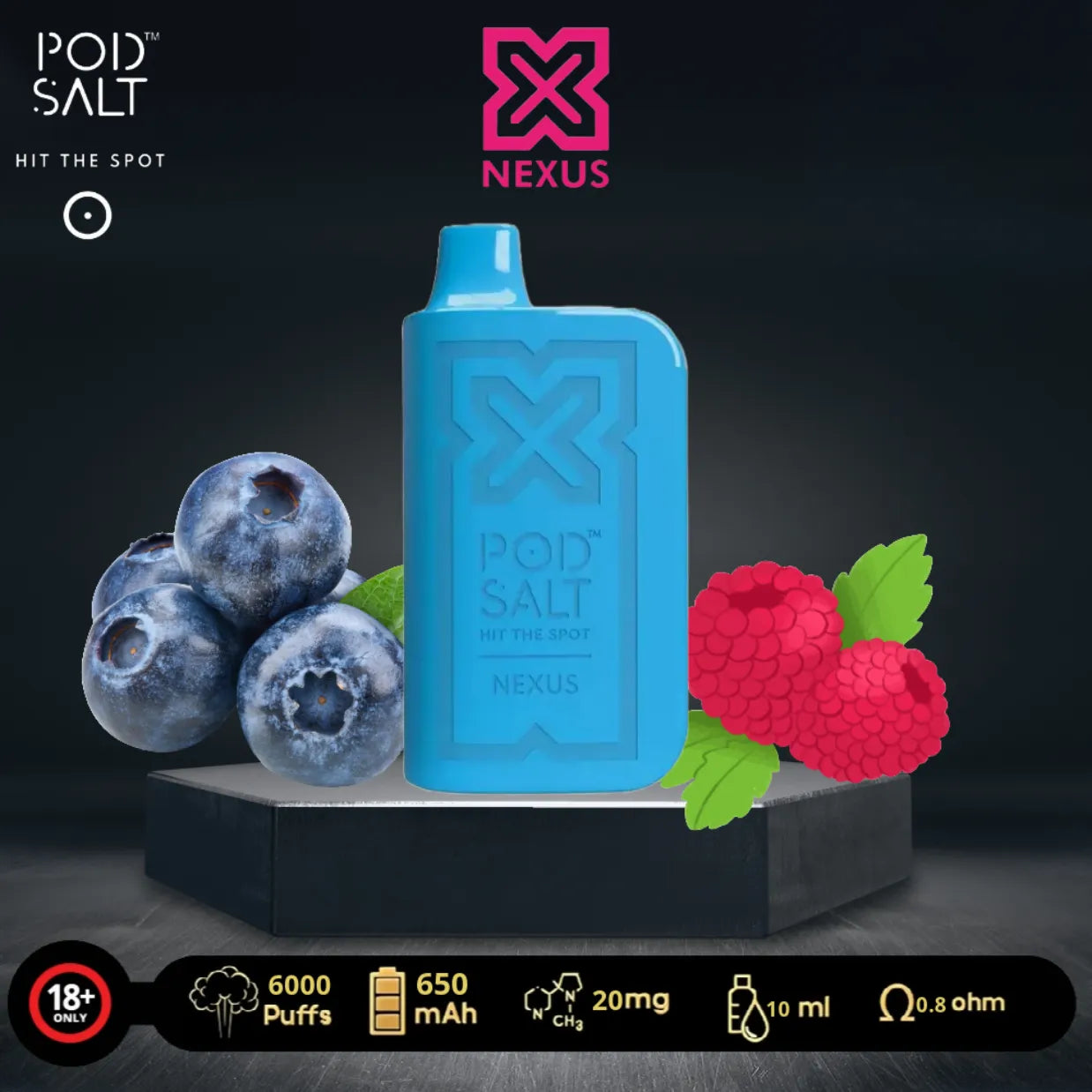 Pod Salt Nexus 6000 Puffs Disposable Vape in Dubai