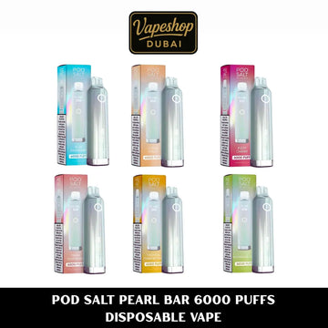 Pod Salt Pearl Bar 6000 Puffs 20mg/ml Disposable Vape in Dubai, UAE