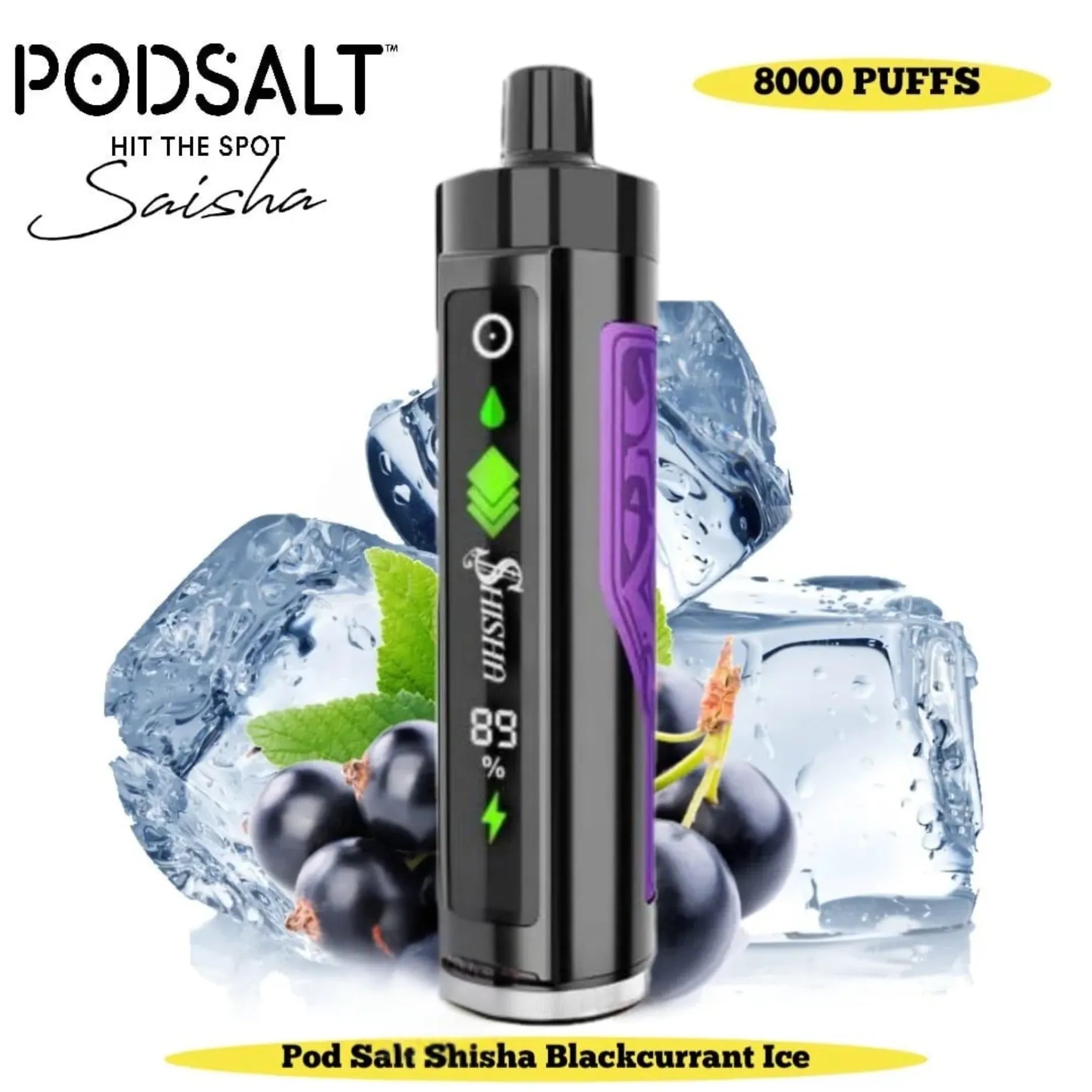 Pod Salt Shisha 8000 Puffs DTL 3mg In UAE