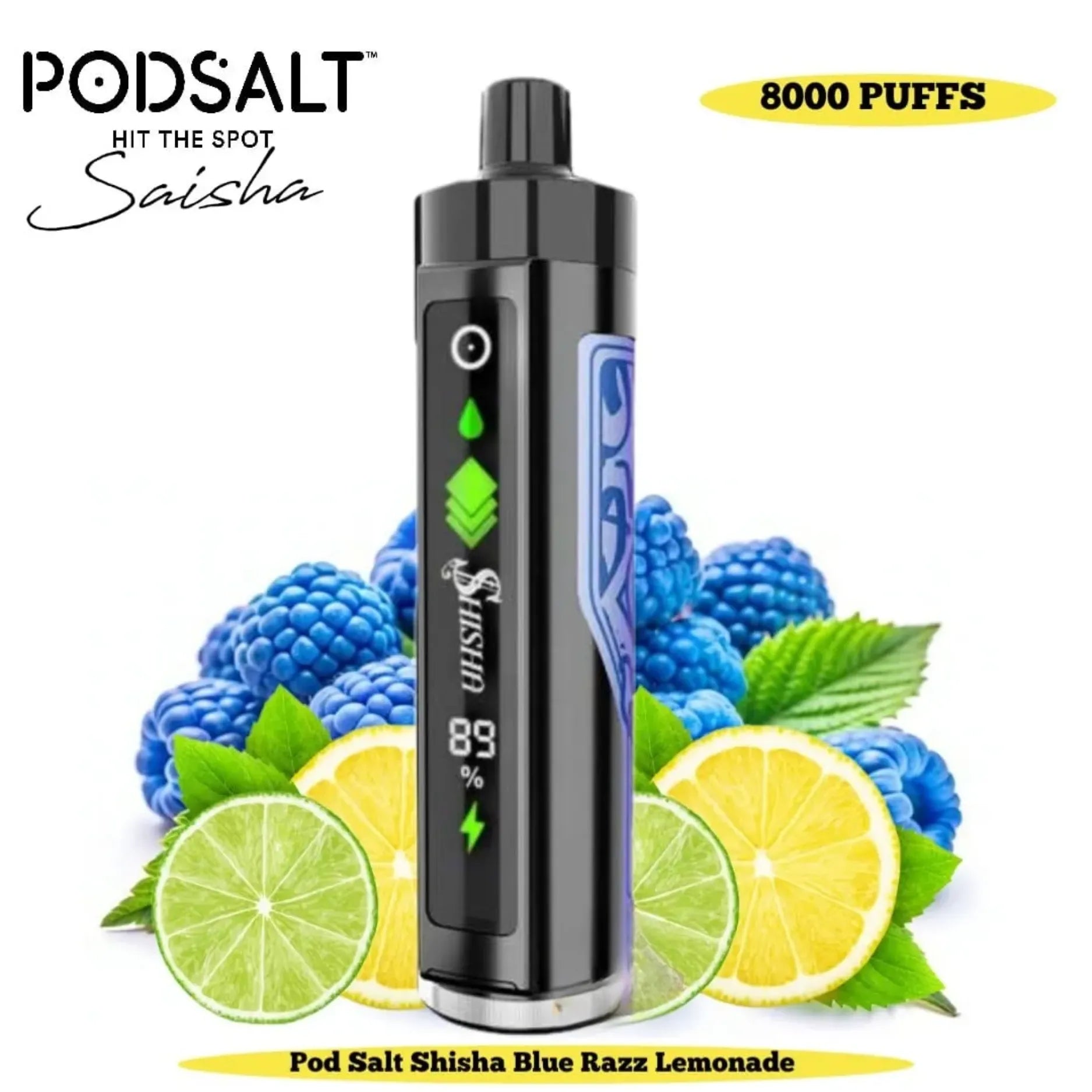 Pod Salt Shisha 8000 Puffs DTL 3mg In UAE