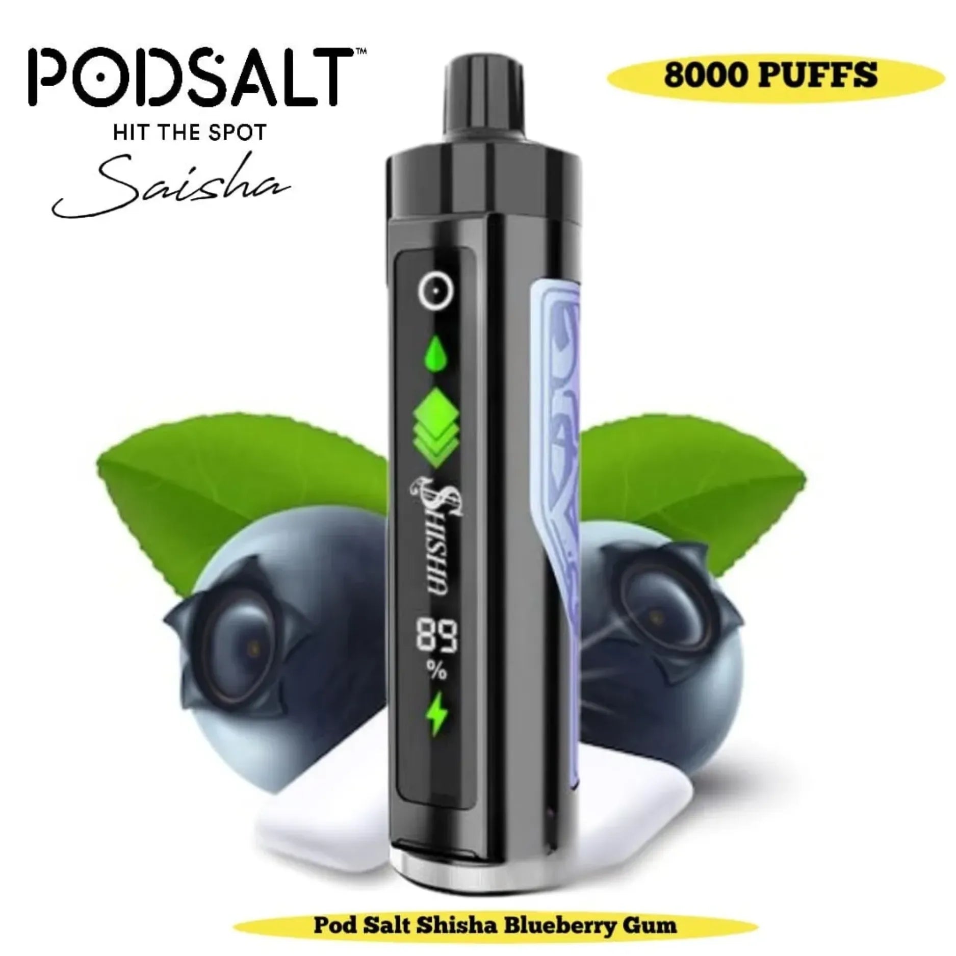 Pod Salt Shisha 8000 Puffs DTL 3mg In UAE