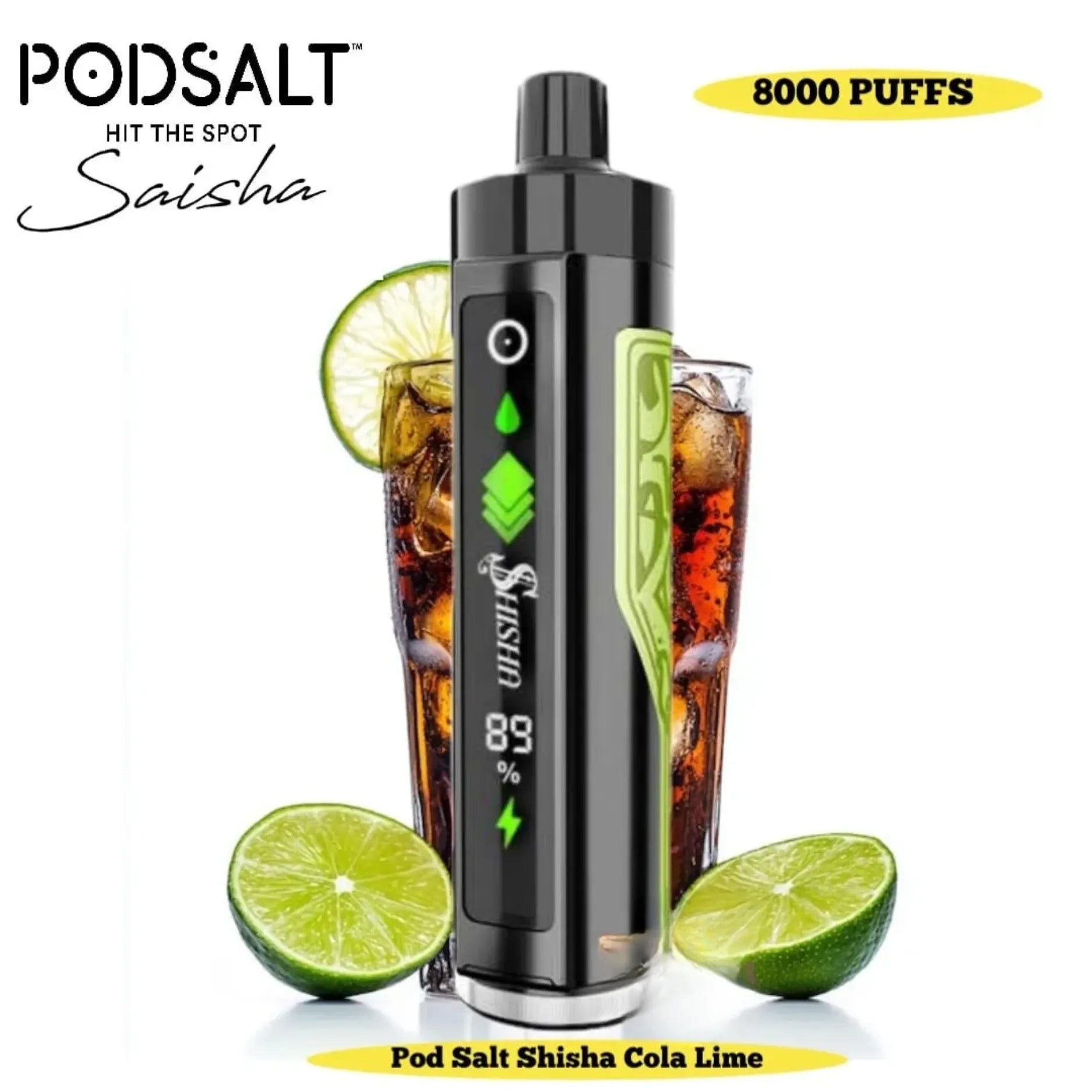 Pod Salt Shisha 8000 Puffs DTL 3mg In UAE