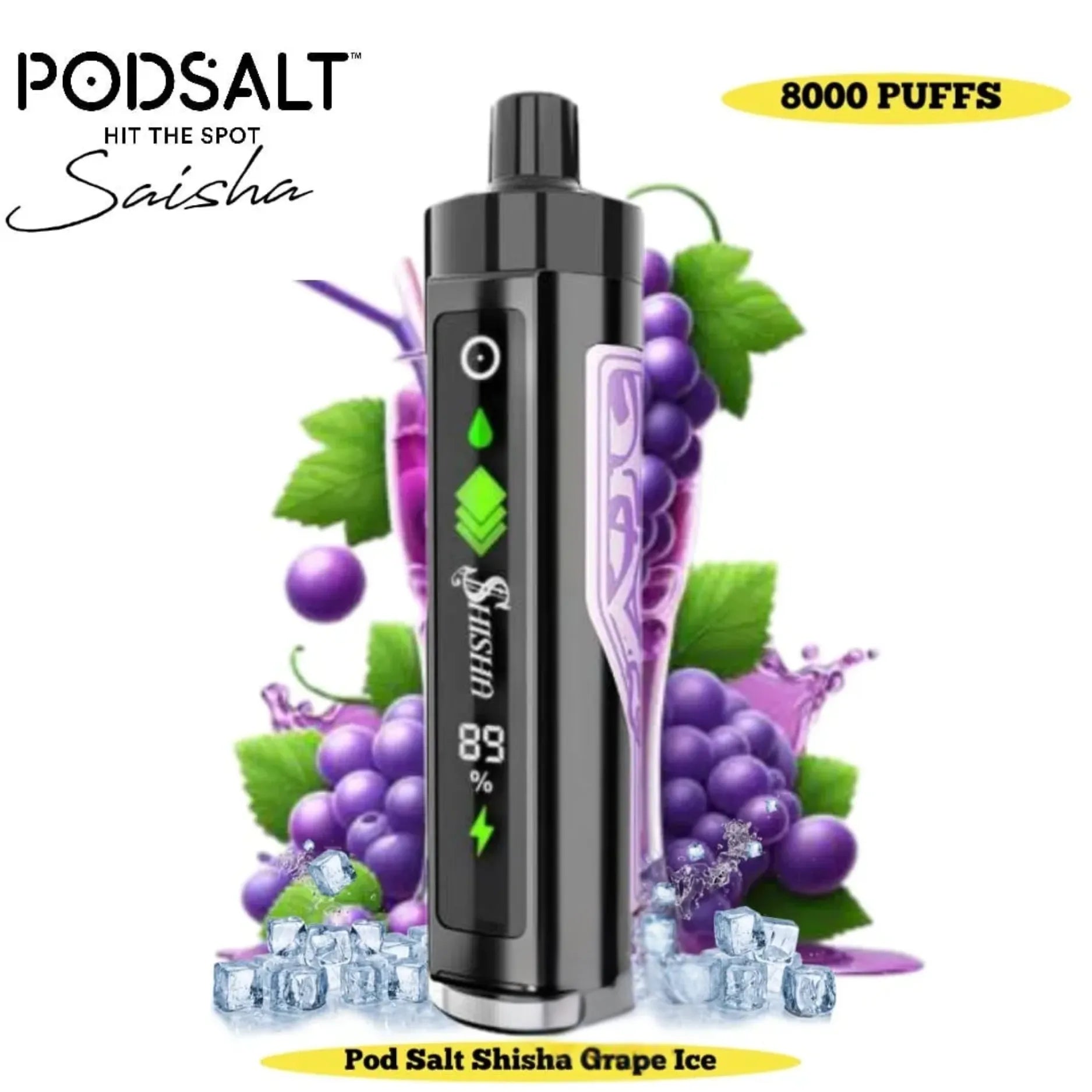 Pod Salt Shisha 8000 Puffs DTL 3mg In UAE