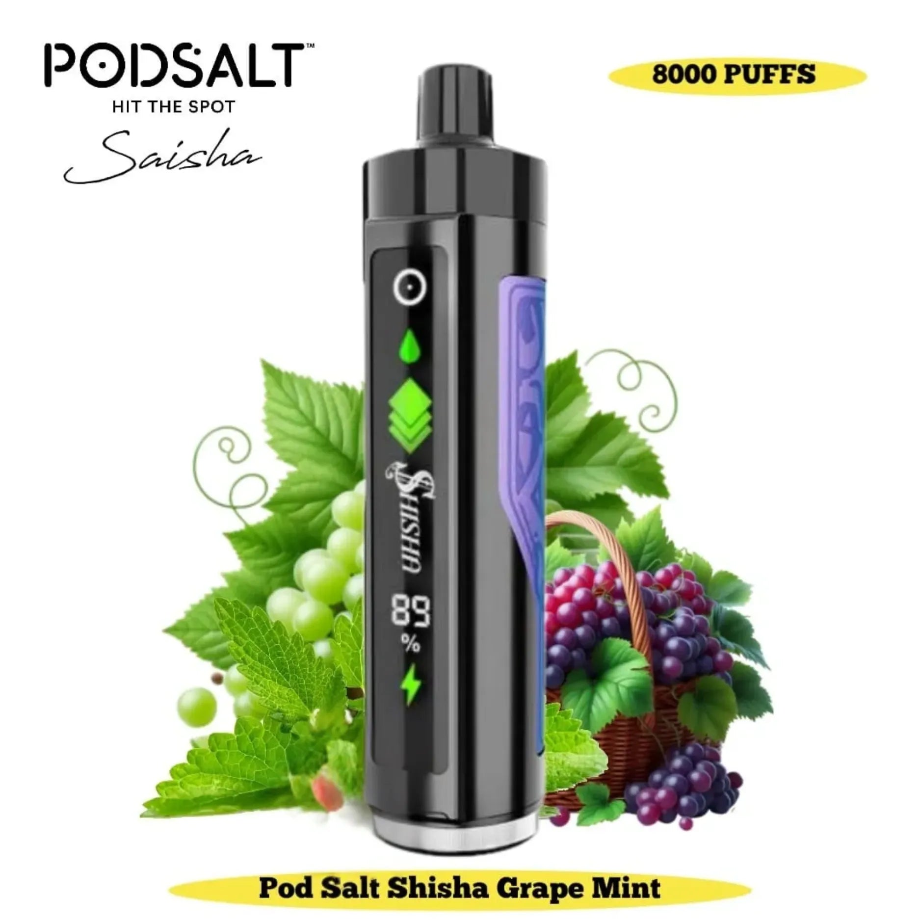 Pod Salt Shisha 8000 Puffs DTL 3mg In UAE