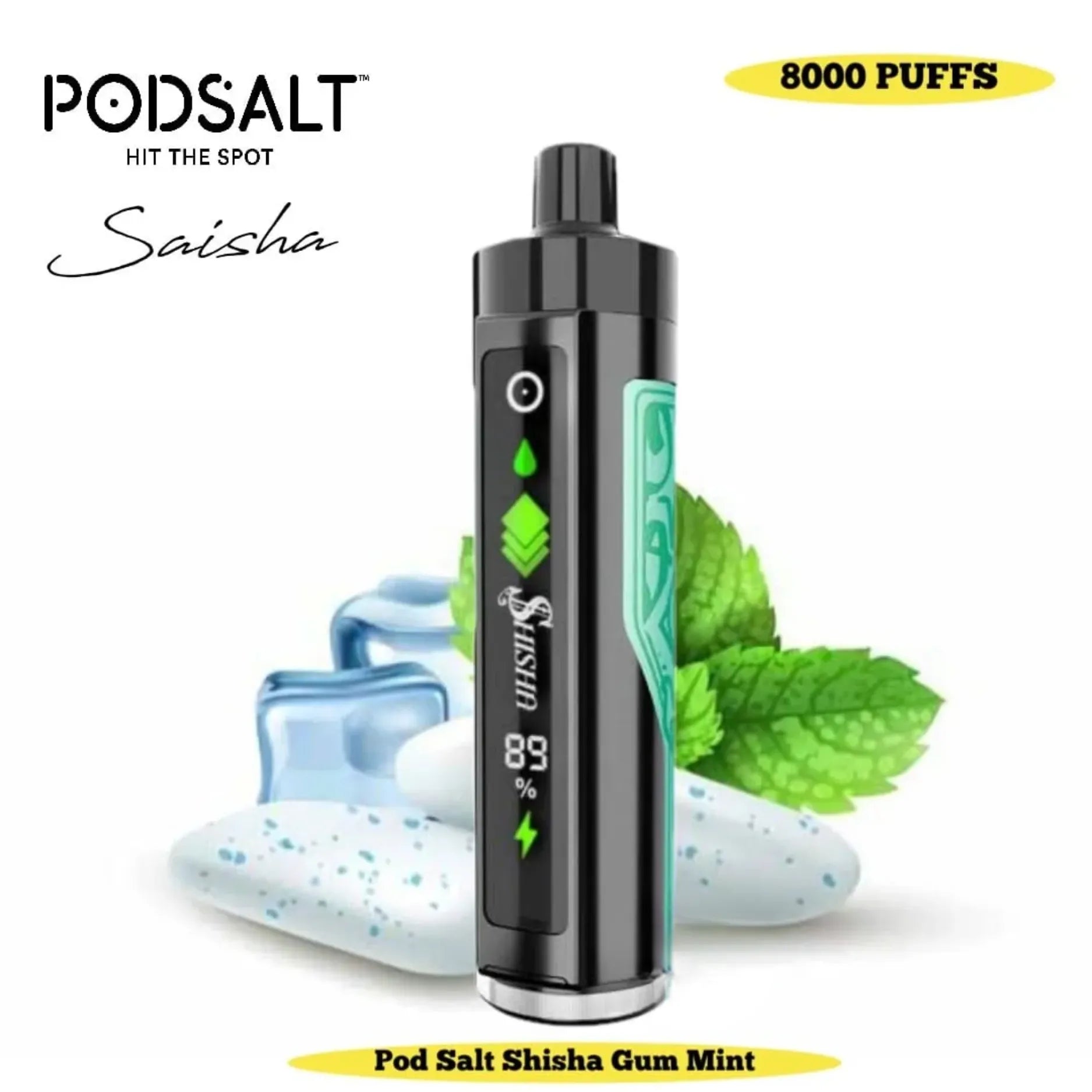 Pod Salt Shisha 8000 Puffs DTL 3mg In UAE