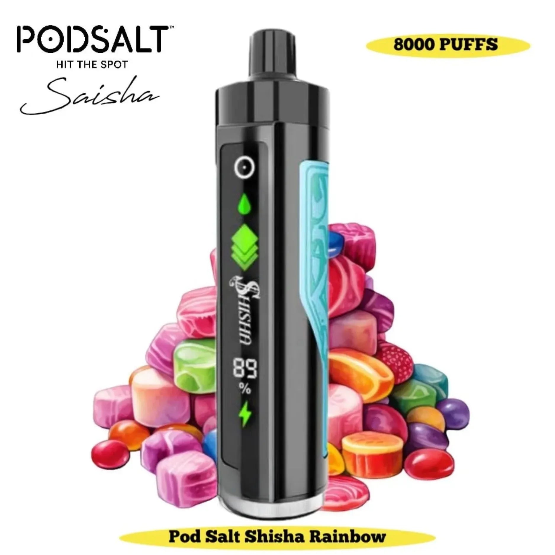 Pod Salt Shisha 8000 Puffs DTL 3mg In UAE