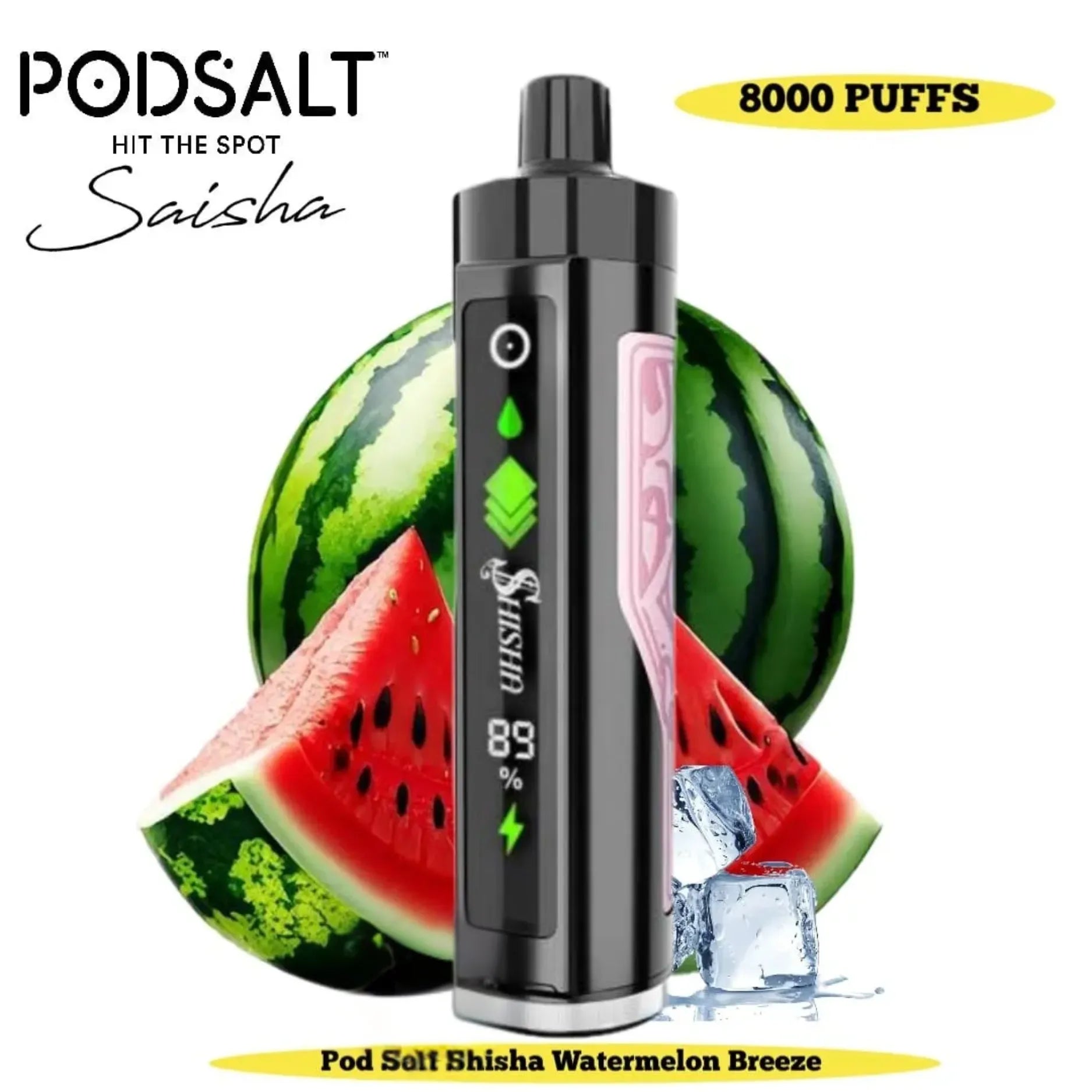 Pod Salt Shisha 8000 Puffs DTL 3mg In UAE