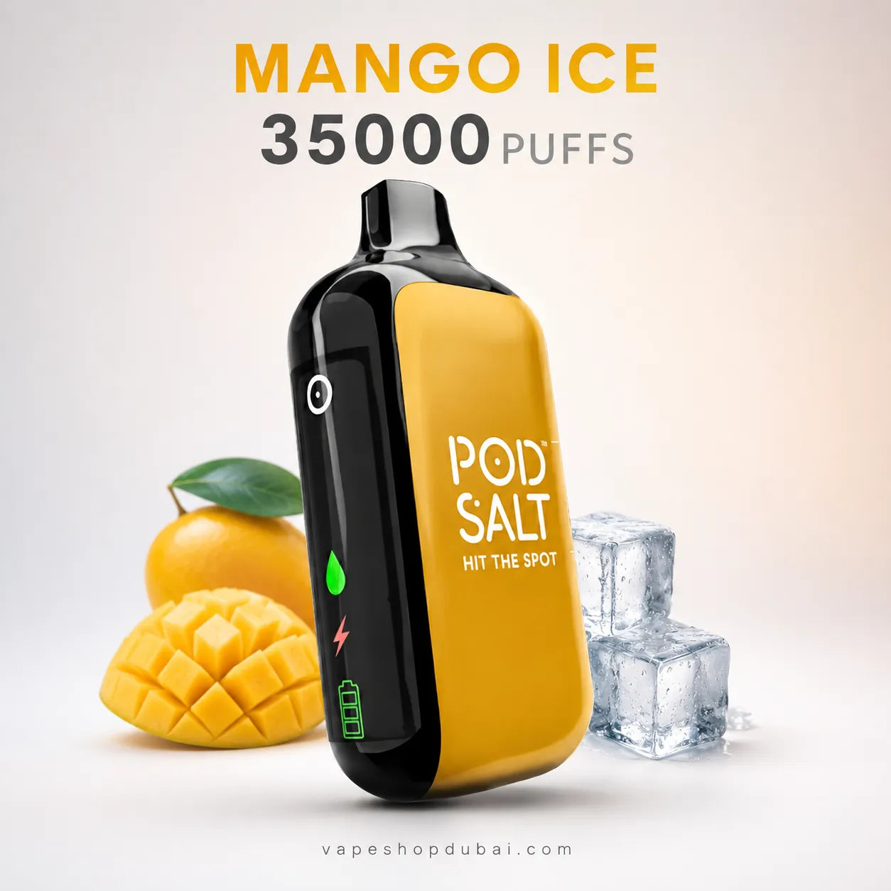 Pod Salt disposable vape device MANGO ICE