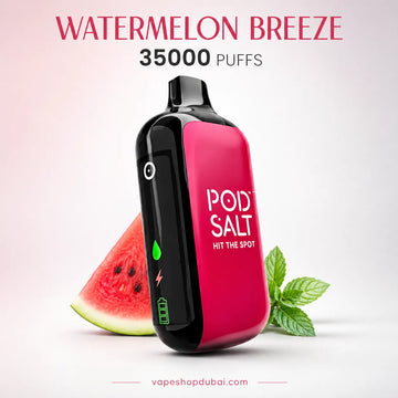  Pod Salt disposable vape device Watermelon Breeze flavor